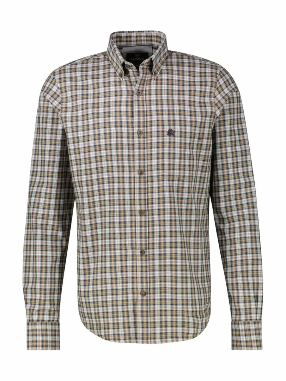 LERROS Hemden<Herren Karohemd kastanie kariert