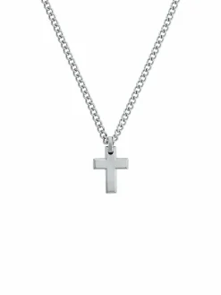 s.Oliver Schmuck<Herren Kette mit Anhänger silber uni