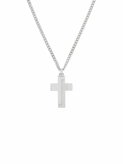 s.Oliver Schmuck<Herren Kette mit Anhänger silber uni