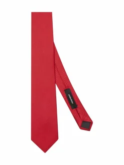Seidensticker Krawatten & Fliegen<Herren Krawatte - Uni rot uni