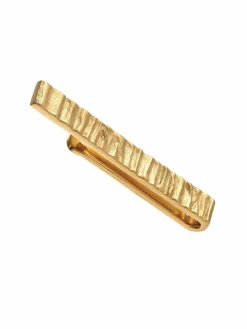 KUZZOI Krawatten & Fliegen<Herren Krawattennadel gold uni