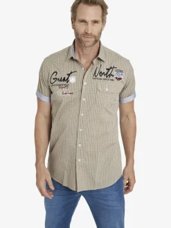 Herren Jan Vanderstorm Hemden>Herren Kurzarmhemd - AJULE