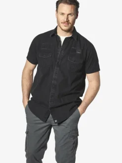 Herren Jan Vanderstorm Hemden>Herren Kurzarmhemd - ALPRI