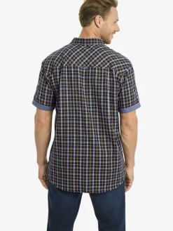 Herren Jan Vanderstorm Hemden>Herren Kurzarmhemd - BAKKE