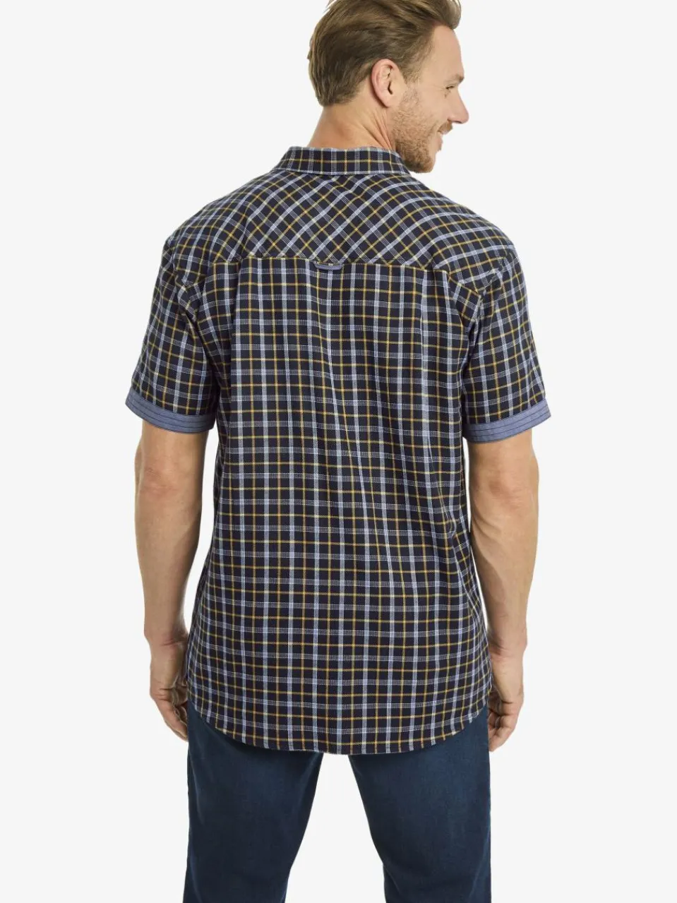 Herren Jan Vanderstorm Hemden>Herren Kurzarmhemd - BAKKE