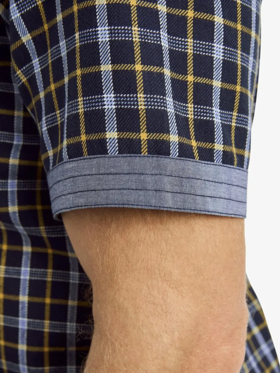 Herren Jan Vanderstorm Hemden>Herren Kurzarmhemd - BAKKE