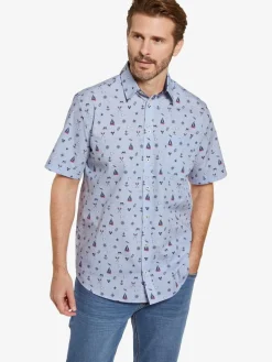 Herren BABISTA Hemden>Herren Kurzarmhemd - BELVANO