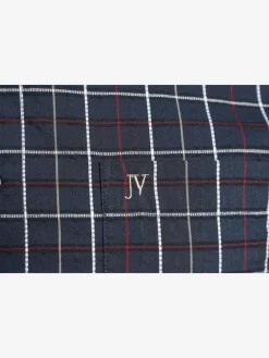 Jan Vanderstorm Hemden<Herren Kurzarmhemd - FEELIKS blau gestreift