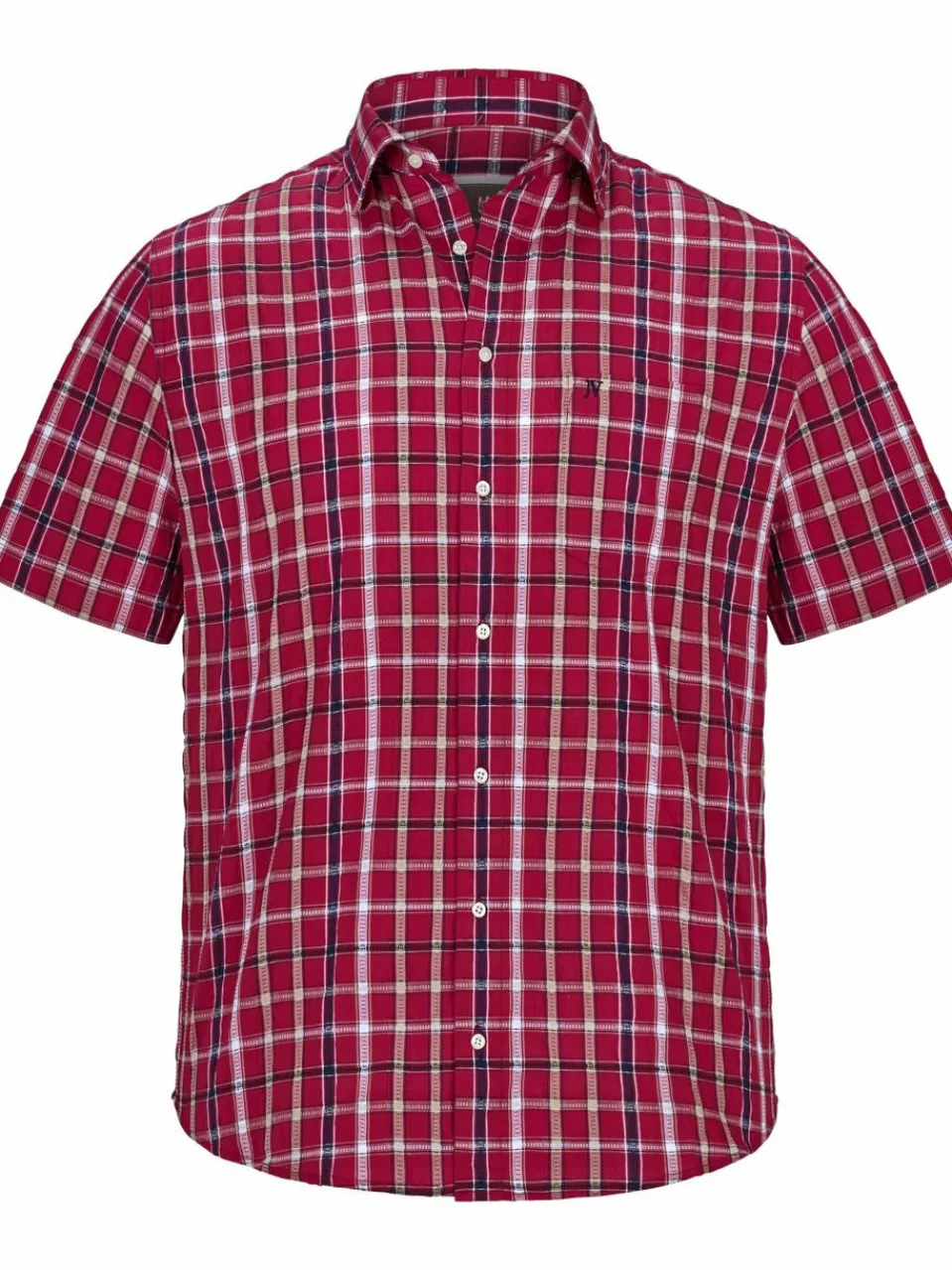 Herren Jan Vanderstorm Hemden>Herren Kurzarmhemd - FEELIKS