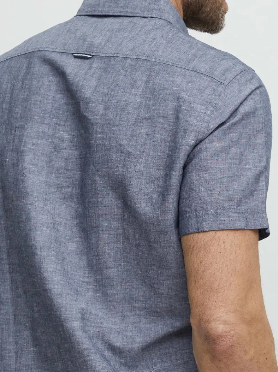 FQ1924 Hemden<Herren Kurzarmhemd - FQErlend marine uni