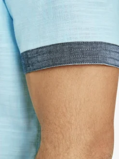 Jan Vanderstorm Hemden<Herren Kurzarmhemd - MELFRED türkis uni