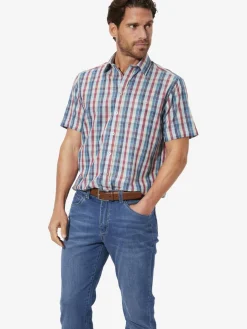 Herren BABISTA Hemden>Herren Kurzarmhemd - NAVOR