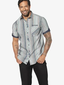 Herren Jan Vanderstorm Hemden>Herren Kurzarmhemd - NORSTAD