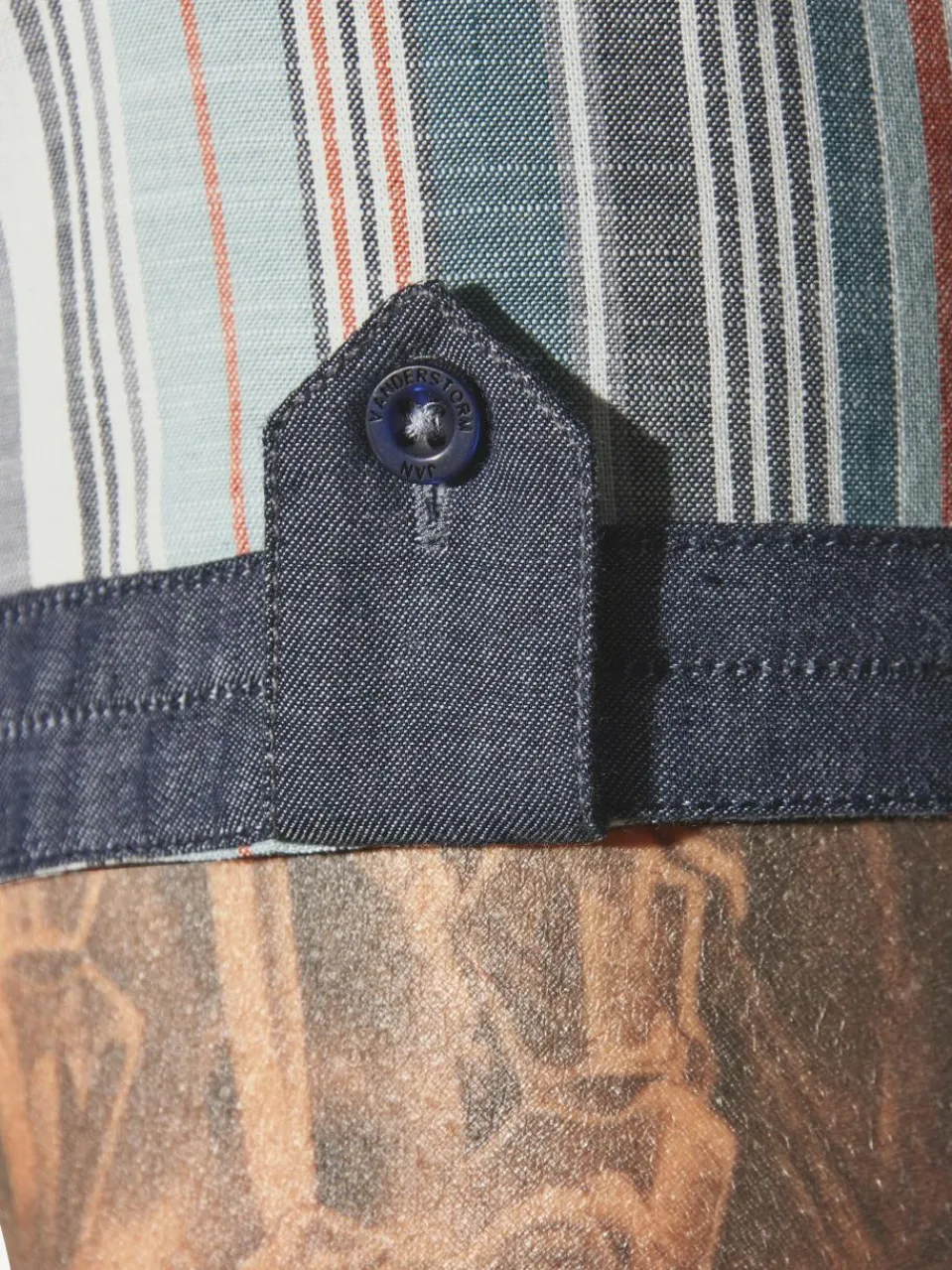 Herren Jan Vanderstorm Hemden>Herren Kurzarmhemd - NORSTAD