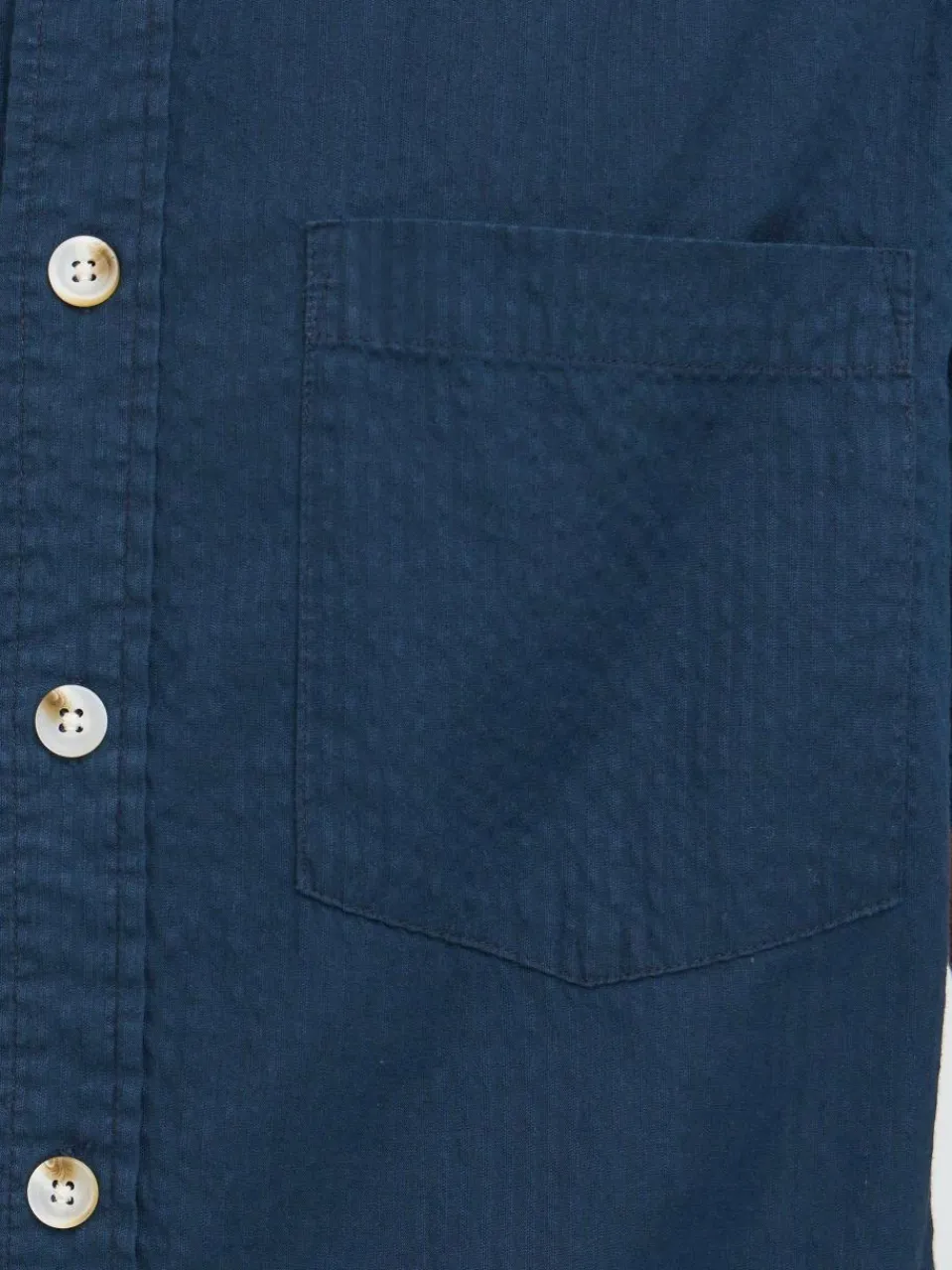 Solid Hemden<Herren Kurzarmhemd - SDPALLE blau strukturiert