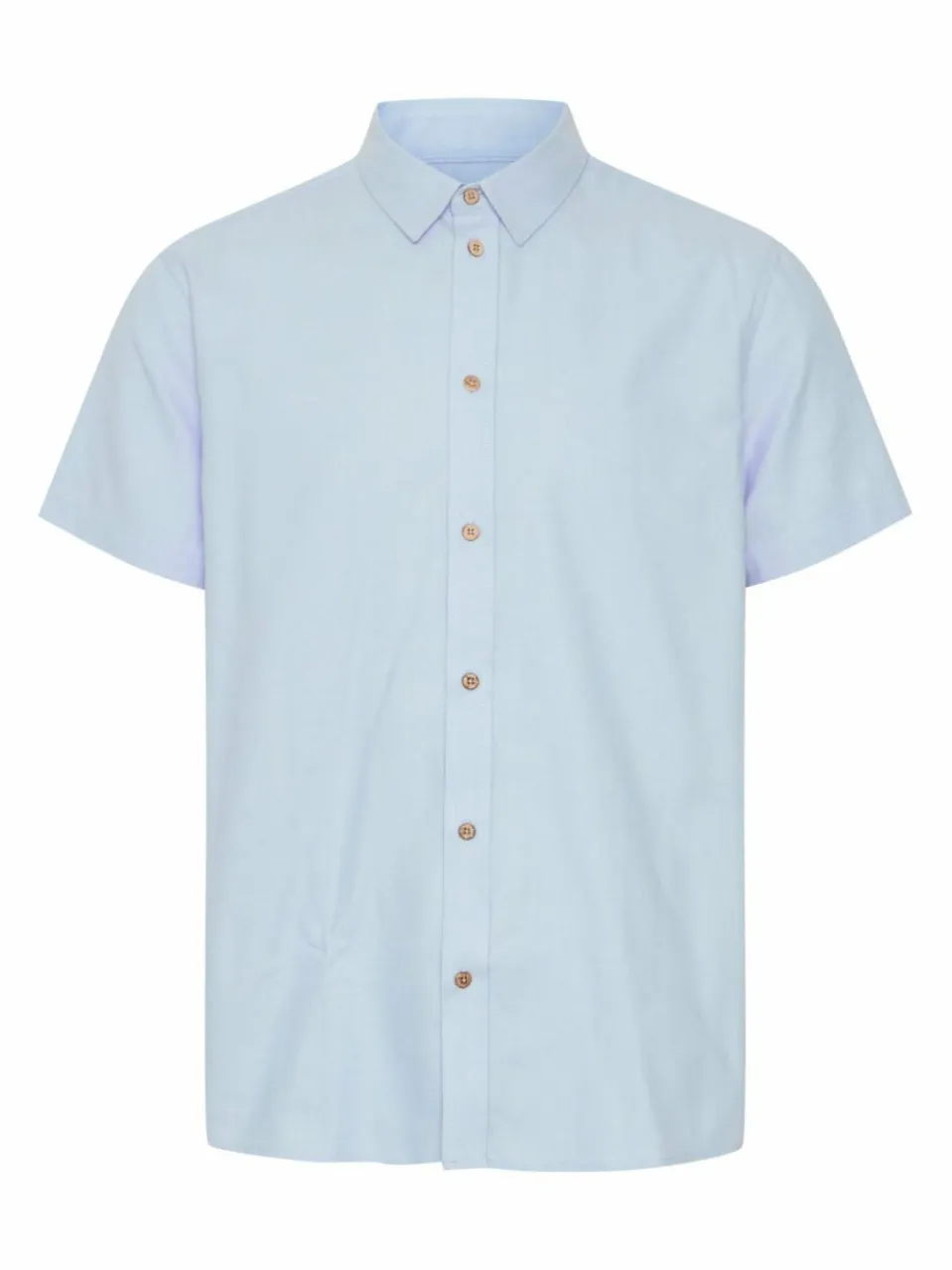 Solid Hemden<Herren Kurzarmhemd - SDPETE blau uni