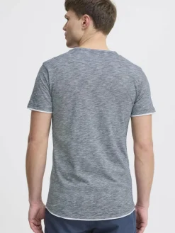 Solid Shirts<Herren Kurzarmshirt - SDRigos blau gemustert