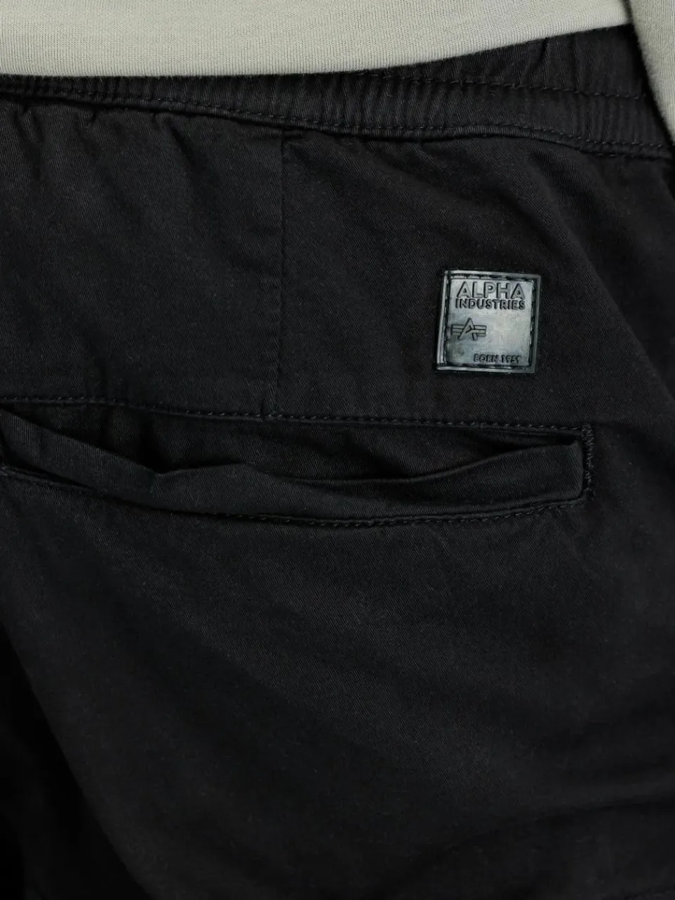 Alpha Industries Hosen<Herren Kurze Hose schwarz uni
