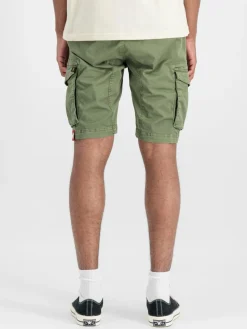 Alpha Industries Hosen<Herren Kurze Hose grau uni