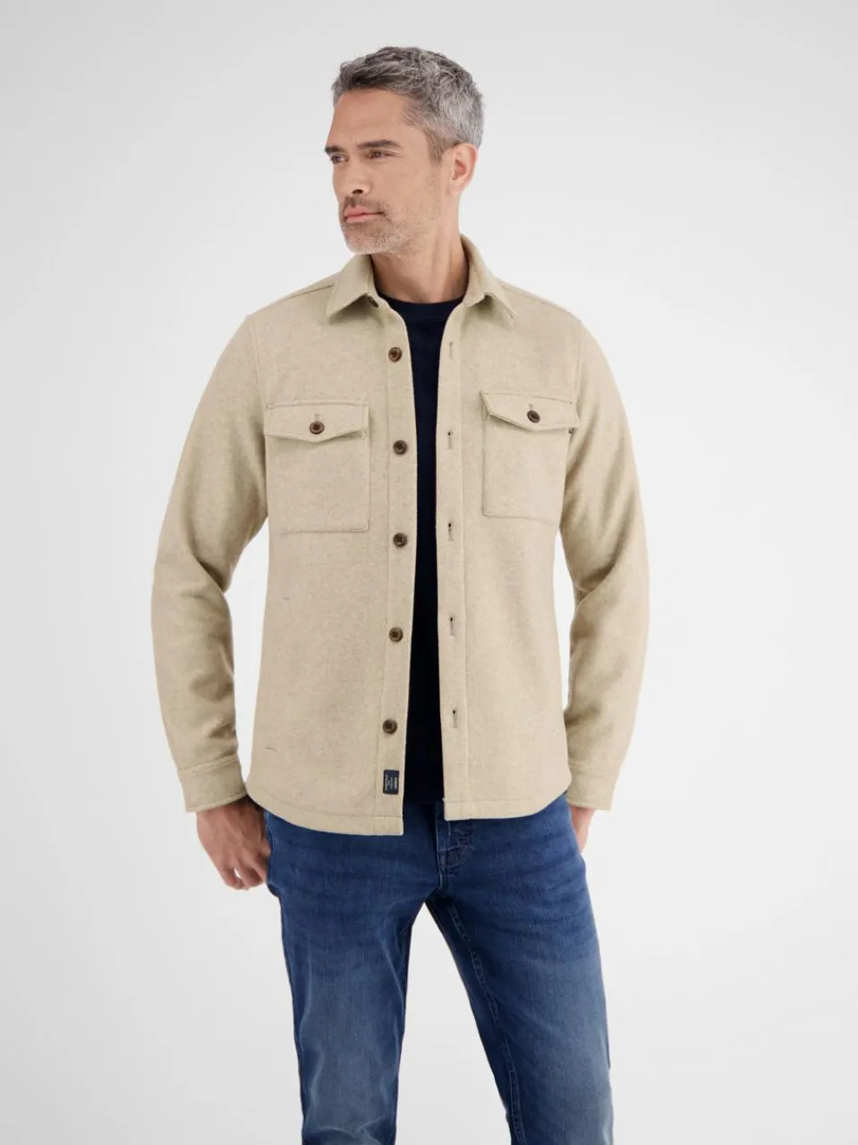 Herren LERROS Hemden>Herren Langarmhemd