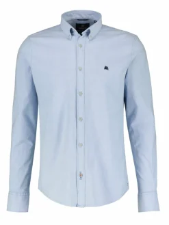 LERROS Hemden<Herren Langarmhemd hellblau uni