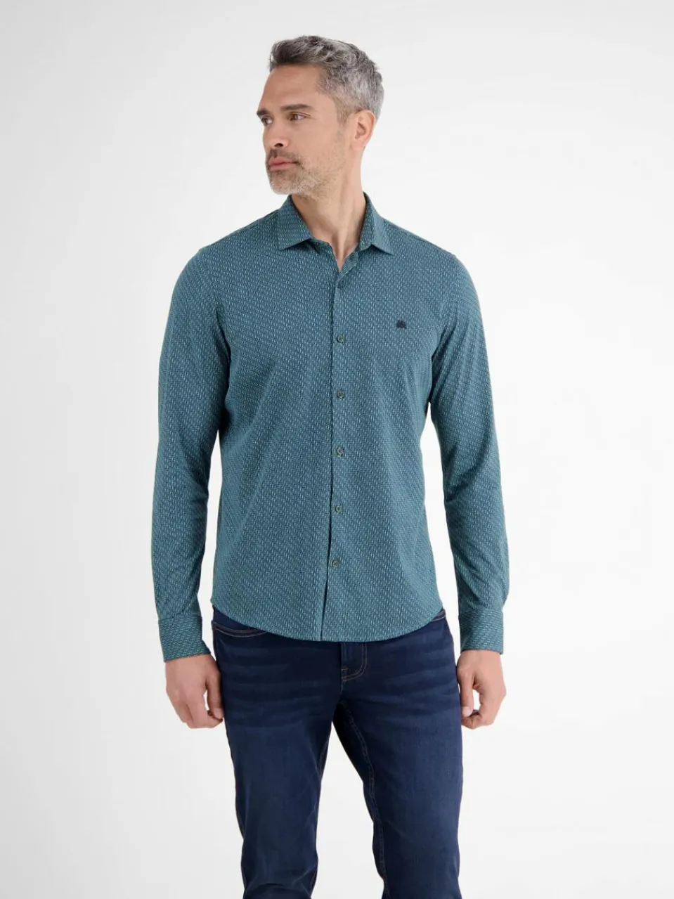 Herren LERROS Hemden>Herren Langarmhemd