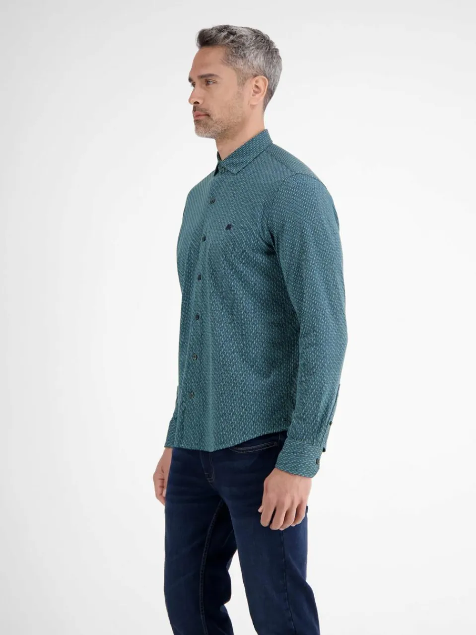 Herren LERROS Hemden>Herren Langarmhemd