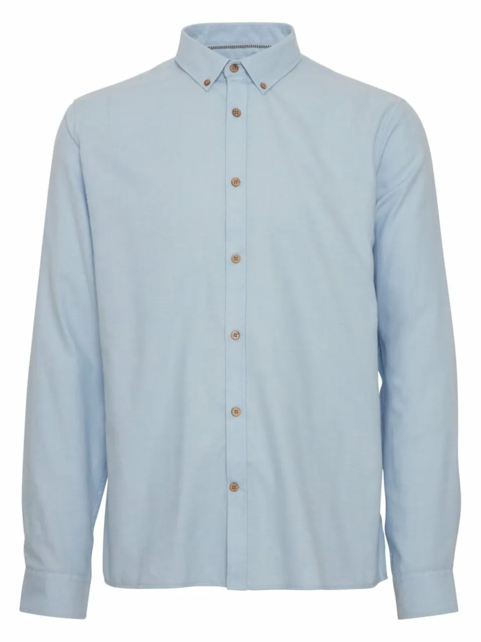 Herren Solid Hemden>Herren Langarmhemd