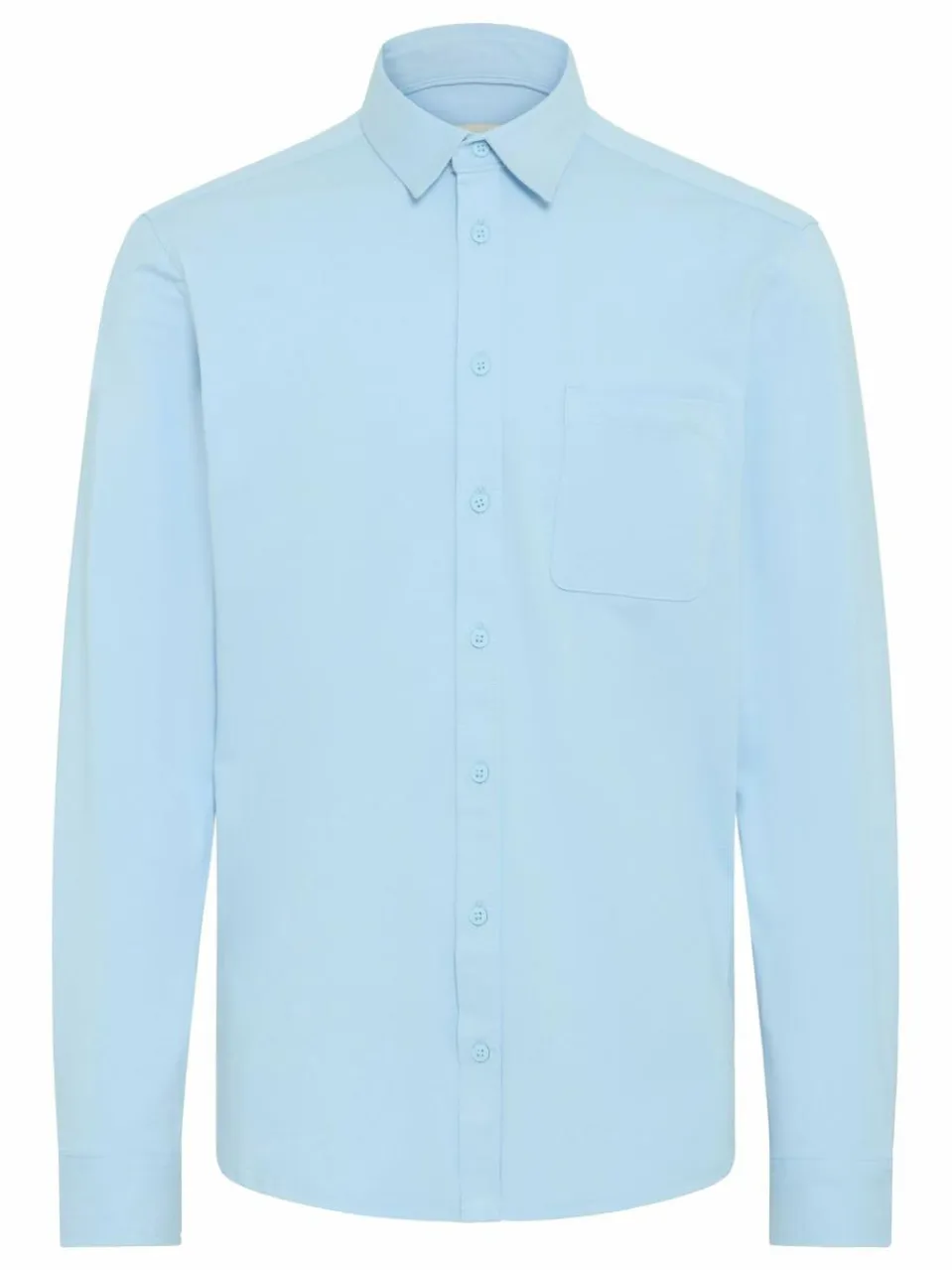 BLEND Hemden<Herren Langarmhemd - BHALO blau uni