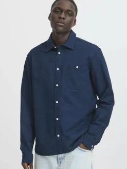 Herren BLEND Hemden>Herren Langarmhemd - BHBAY