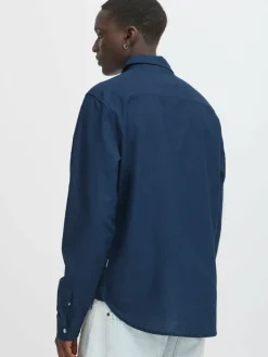 Herren BLEND Hemden>Herren Langarmhemd - BHBAY