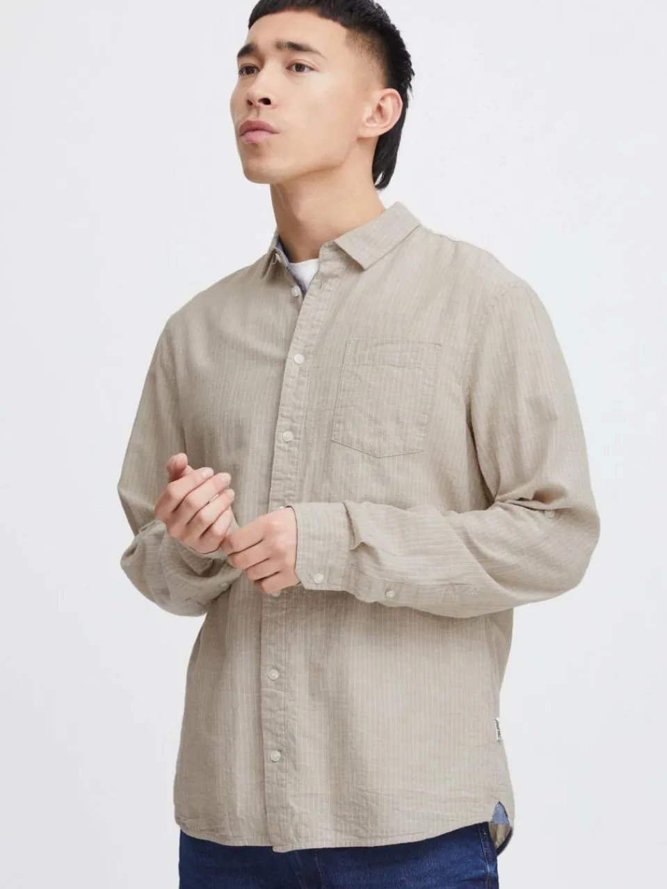 Herren BLEND Hemden>Herren Langarmhemd - BHSHIRT