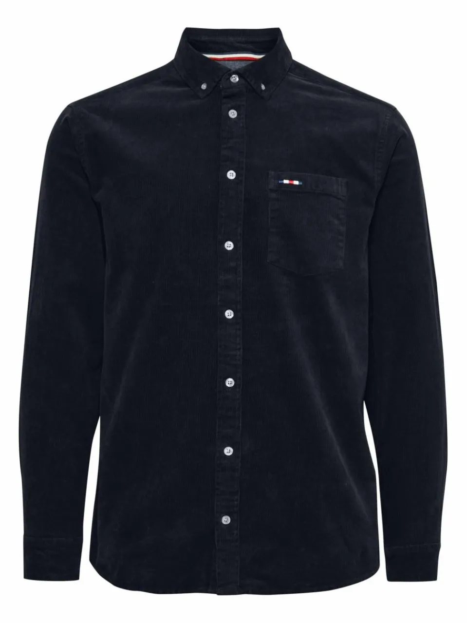 FQ1924 Hemden<Herren Langarmhemd - FQSteven blau uni