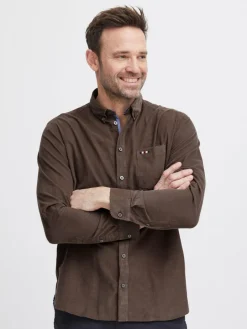 Herren FQ1924 Hemden>Herren Langarmhemd - FQSTEVEN