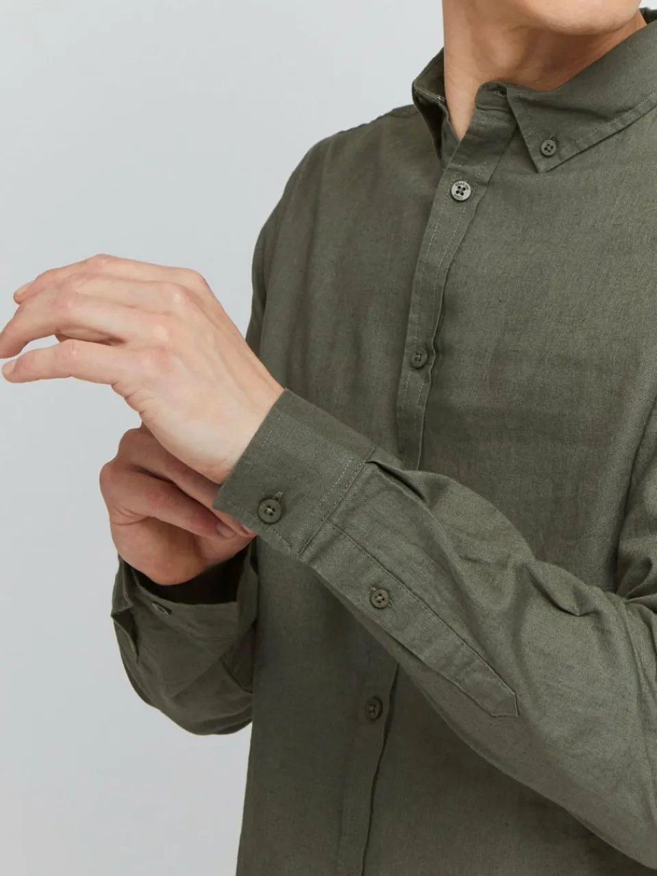 Herren Indicode Hemden>Herren Langarmhemd - IDHanko