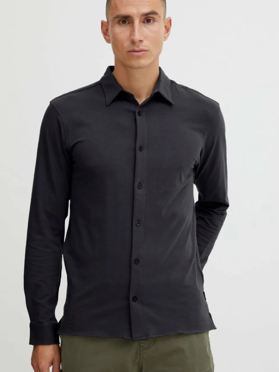 Herren Indicode Hemden>Herren Langarmhemd - IDPlaton