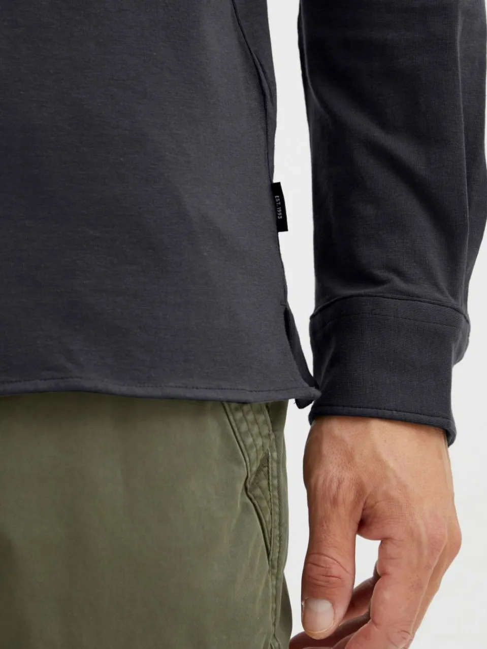 Herren Indicode Hemden>Herren Langarmhemd - IDPlaton