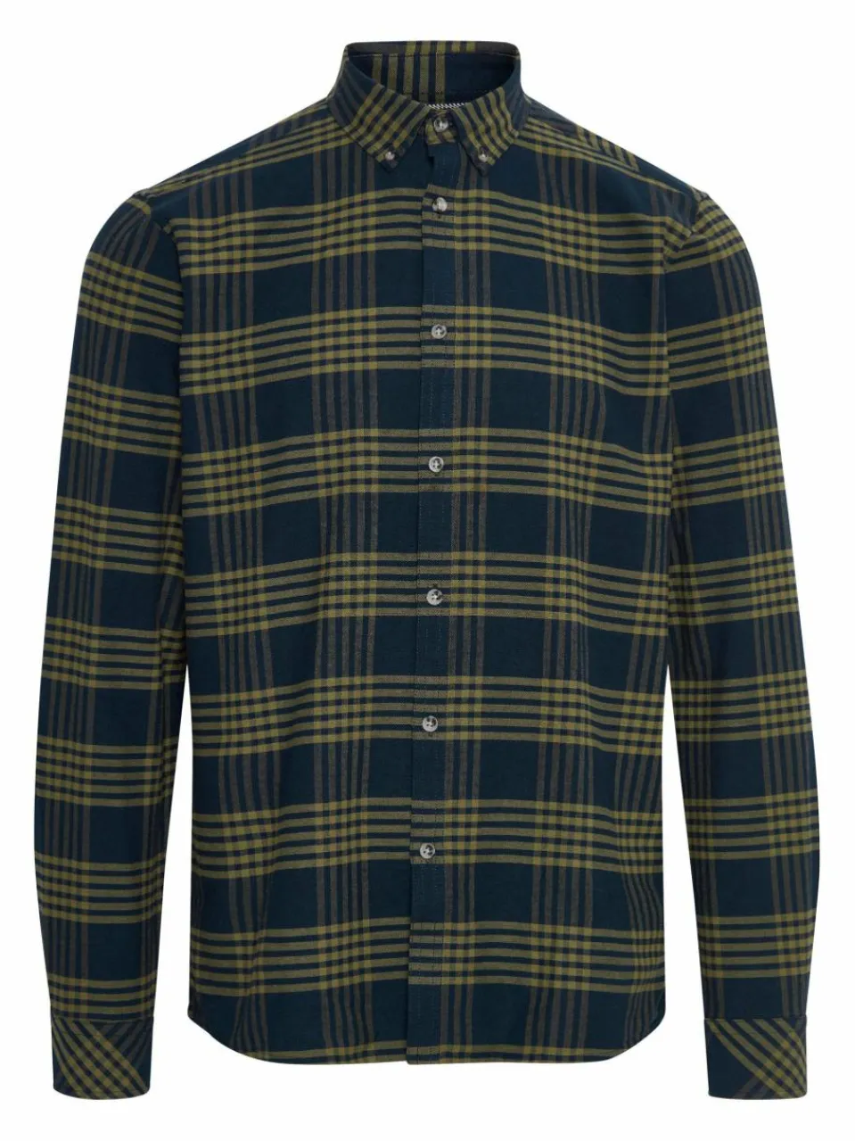 11 Project Hemden<Herren Langarmhemd - PRPhineas grün kariert