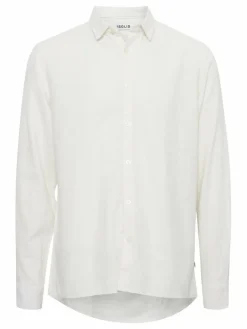 Solid Hemden<Herren Langarmhemd - SDEnea weiß uni