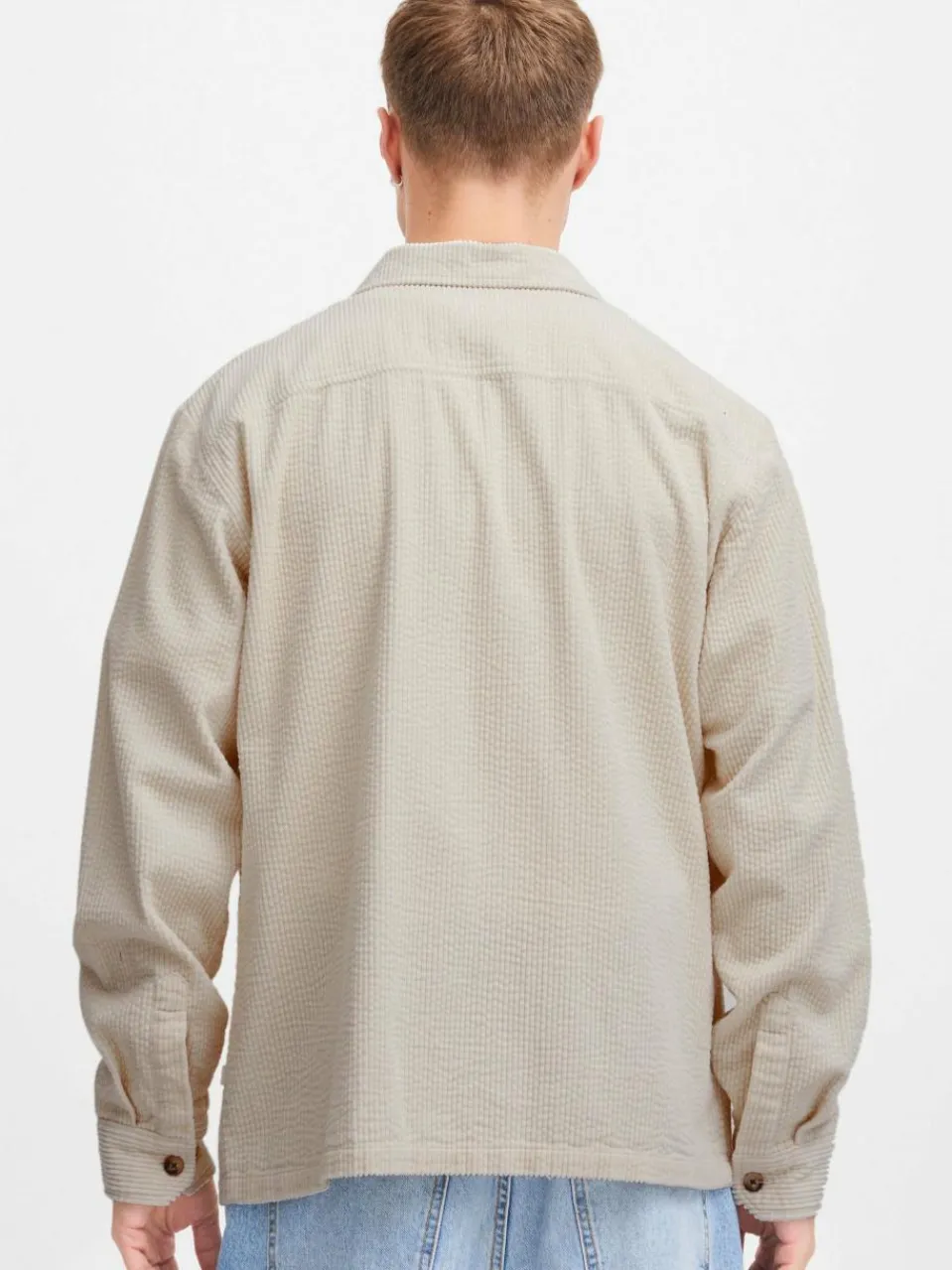 Solid Hemden<Herren Langarmhemd - SDINGVI beige uni