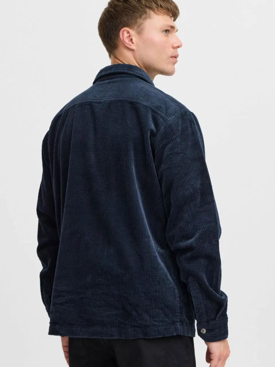 Herren Solid Hemden>Herren Langarmhemd - SDINGVI