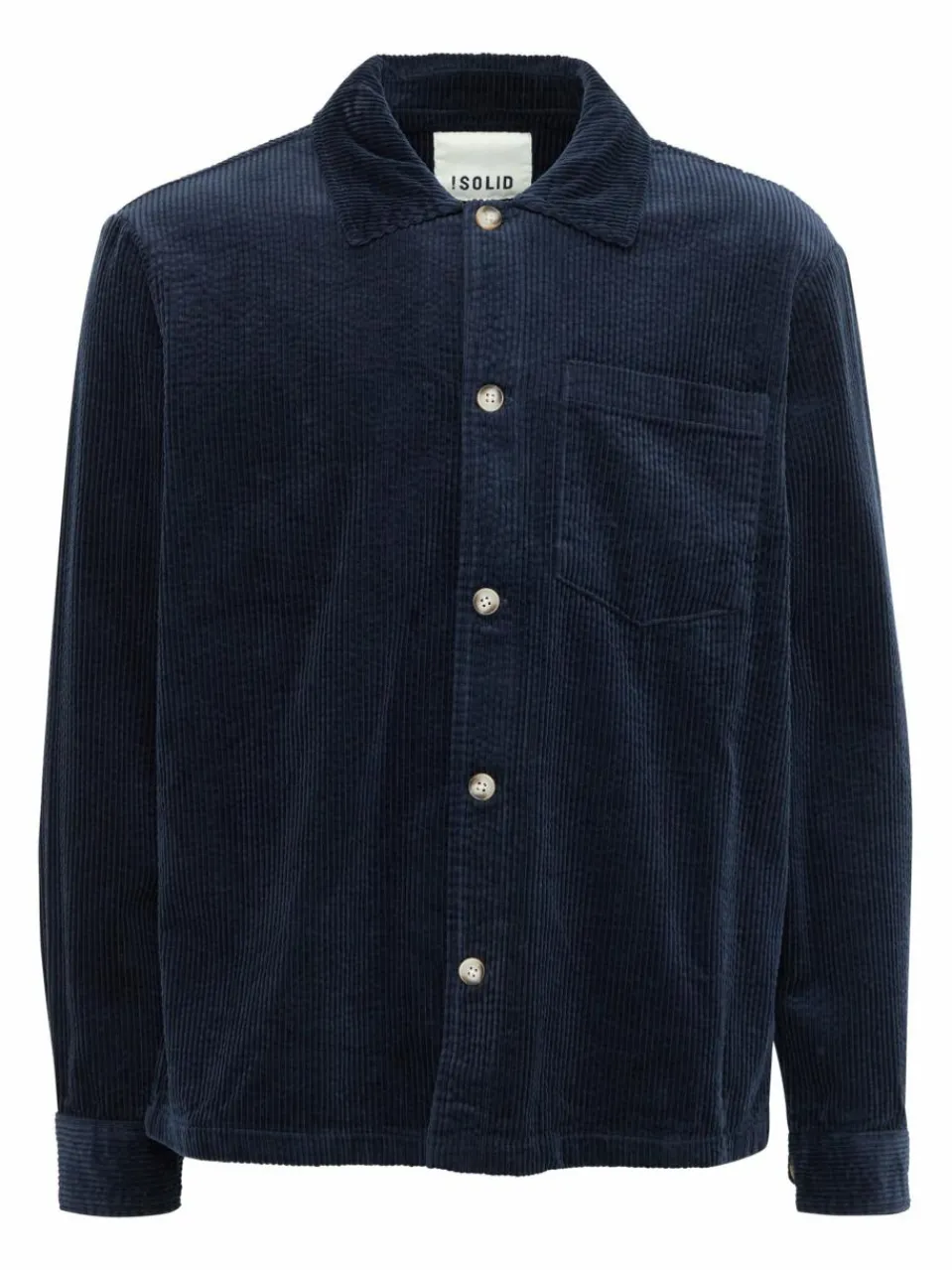 Herren Solid Hemden>Herren Langarmhemd - SDINGVI