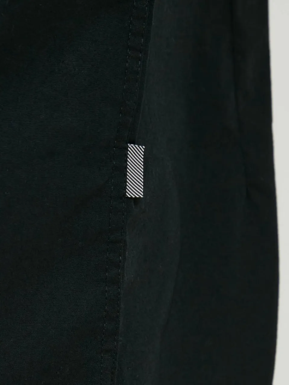 Solid Hemden<Herren Langarmhemd - SDTyler schwarz uni