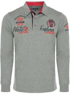 Herren Carisma Poloshirts>Herren Langarm-Polo