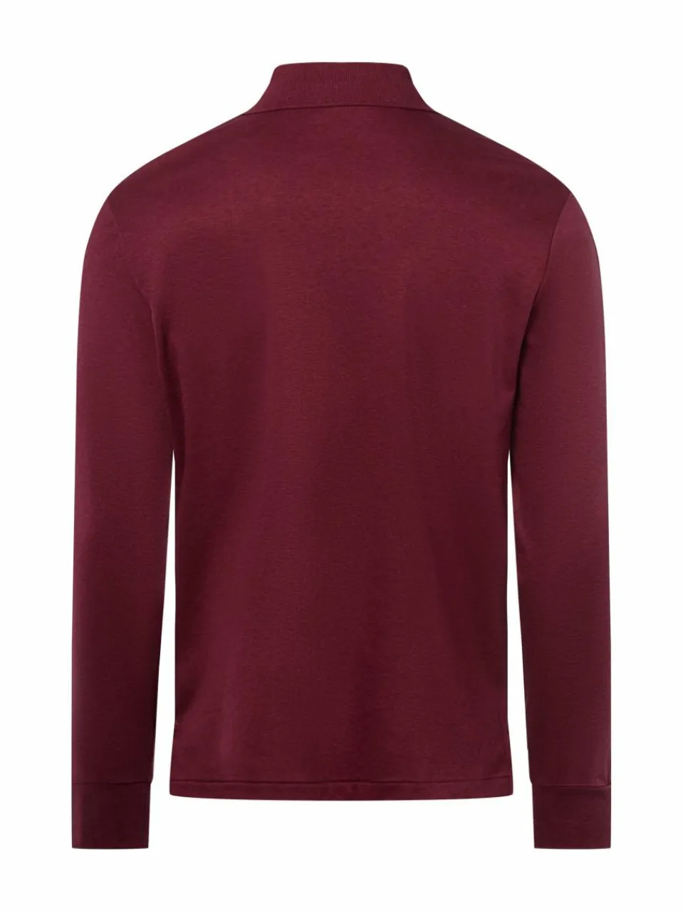 Polo Ralph Lauren Poloshirts|Shirts<Herren Langarm-Poloshirt bordeaux uni