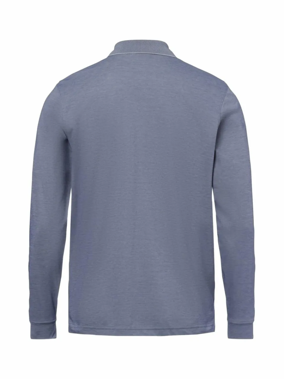 Herren Ragman Poloshirts>Herren Langarm-Poloshirt - bügelleicht