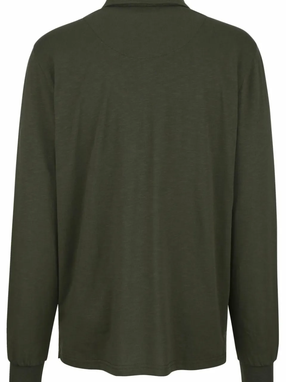 BABISTA Poloshirts<Herren Langarm-Poloshirt - FIOREZONTO oliv uni