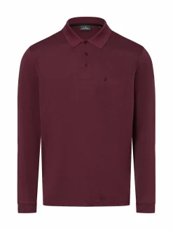 Herren Ragman Poloshirts>Herren Langarm-Poloshirt - bügelleicht