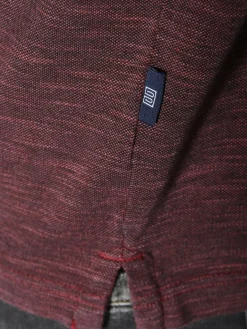 BABISTA Shirts<Herren Langarm-Poloshirt - ZUPATERRI rot uni