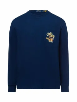 Polo Ralph Lauren Sweatshirts & Sweatjacken<Herren Langarmshirt marine gemustert